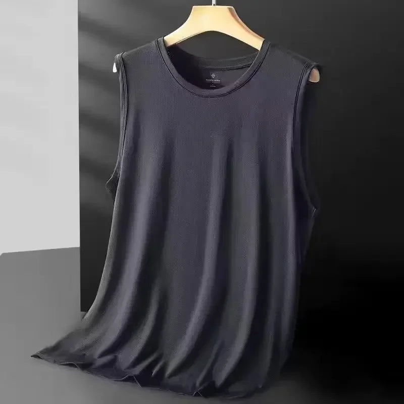 Herre Letvægts Sommertanktop i Issilke