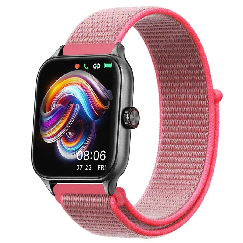 Nylonløkke Urrem til Amazfit, Samsung, Huawei, Xiaomi, Garmin