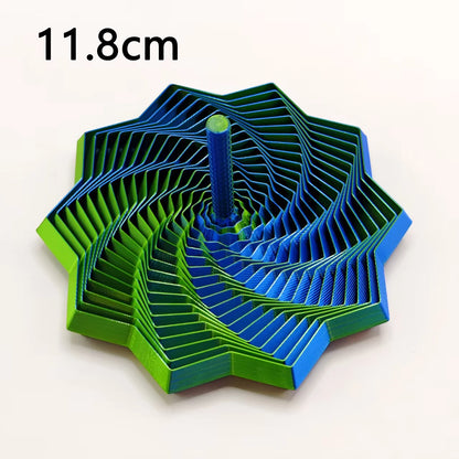 3D-Printet Spinnende Stjerne-Fidget-Legetøj