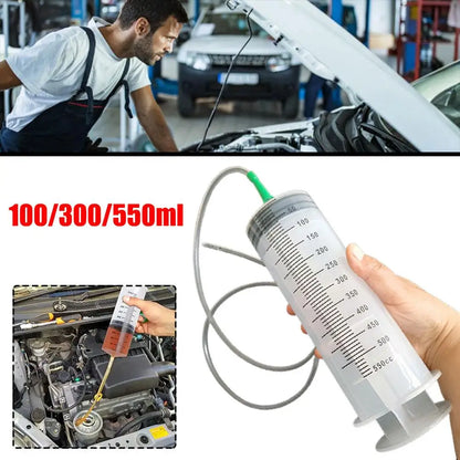 Stor Kapacitet Sprøjtepumpe med 1m Slange – 100/300/550 ml