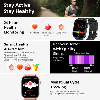 GPS Smartwatch med AMOLED-Skærm