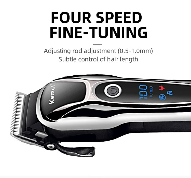 Professionel Elektrisk Hårklipper Sæt