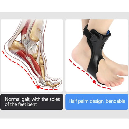 Støttebandage til Plantar Fasciitis med Luftpude