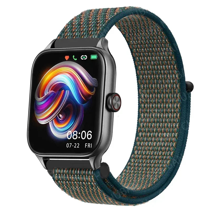 Nylonløkke Urrem til Amazfit, Samsung, Huawei, Xiaomi, Garmin