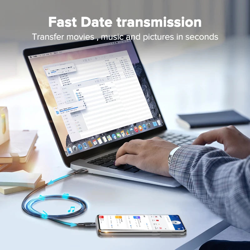 7A USB-C Hurtigopladningskabel