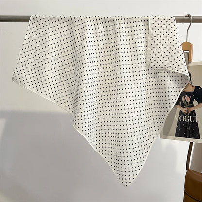 Printet Firkantet Tørklæde til Kvinder