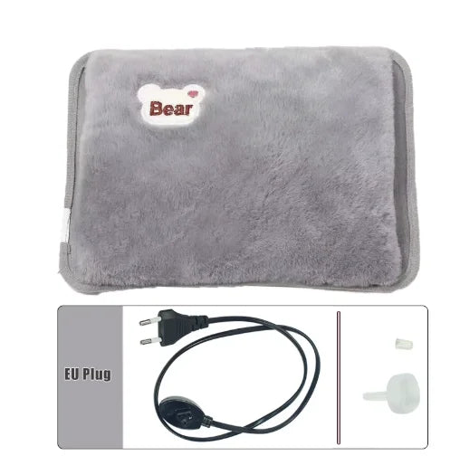 Genopladelig Blød Håndvarmer & Varmtvandspose