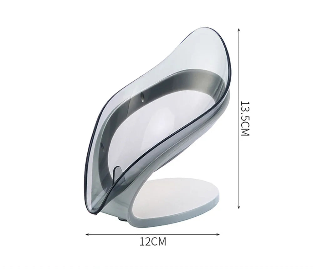 Bladformet Sugekop Sæbeholder