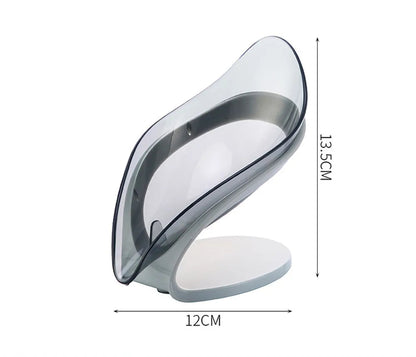 Bladformet Sugekop Sæbeholder