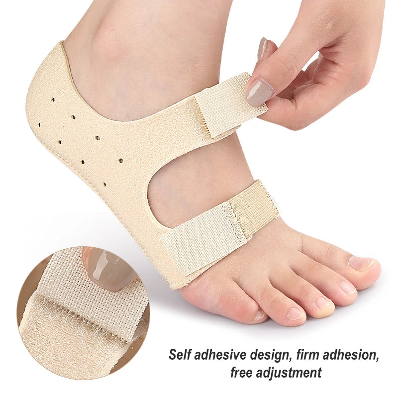 Justerbare Hælpuder til Lindring af Hælspore og Plantar Fasciitis