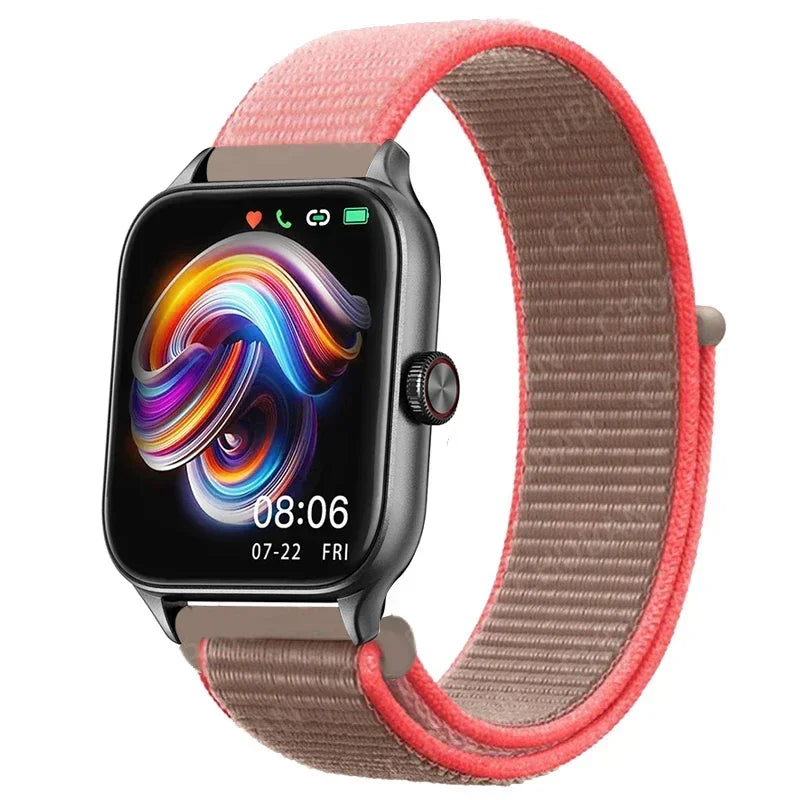 Nylonløkke Urrem til Amazfit, Samsung, Huawei, Xiaomi, Garmin