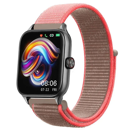 Nylonløkke Urrem til Amazfit, Samsung, Huawei, Xiaomi, Garmin