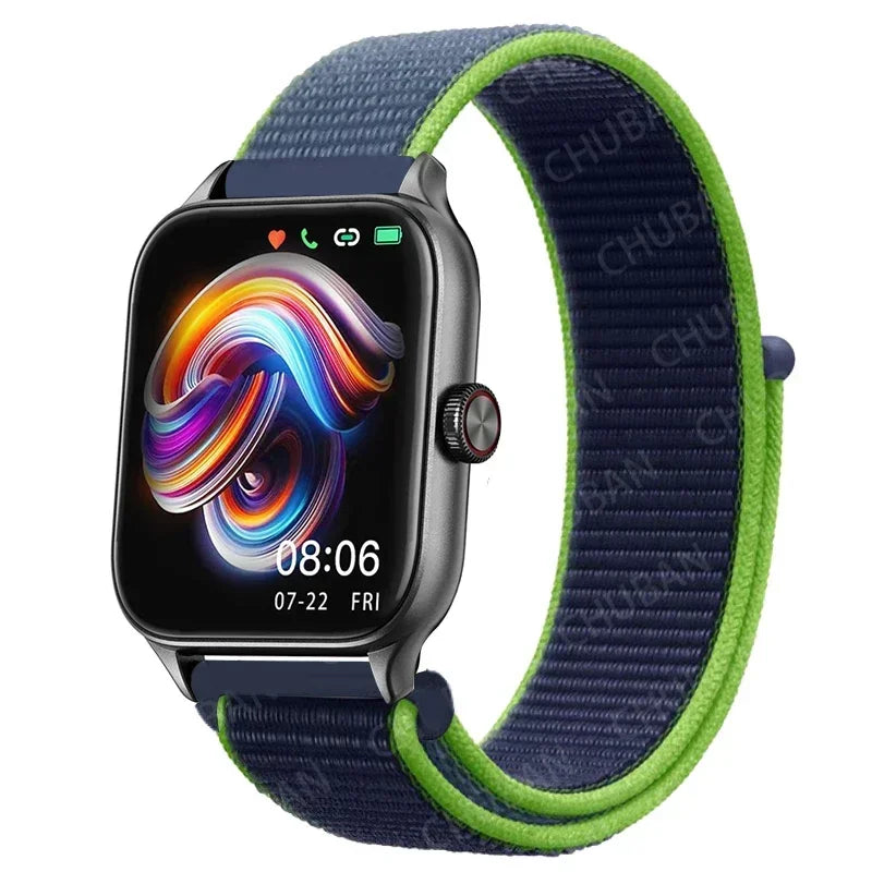 Nylonløkke Urrem til Amazfit, Samsung, Huawei, Xiaomi, Garmin