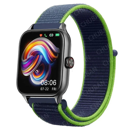 Nylonløkke Urrem til Amazfit, Samsung, Huawei, Xiaomi, Garmin