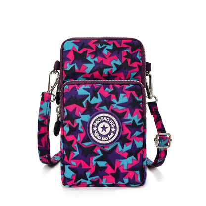 Kvinders Skrå Crossbody-Telefontaske