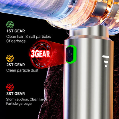 Bærbar Trådløs Mini Bilstøvsuger til Bil og Hjem