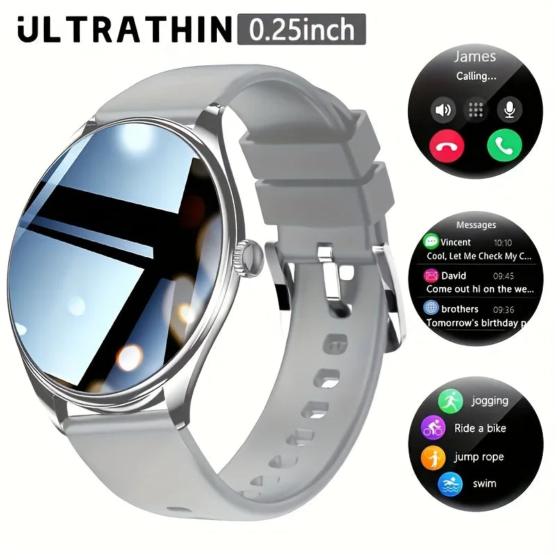 Ultratynd Smartwatch med Bluetooth-opkald