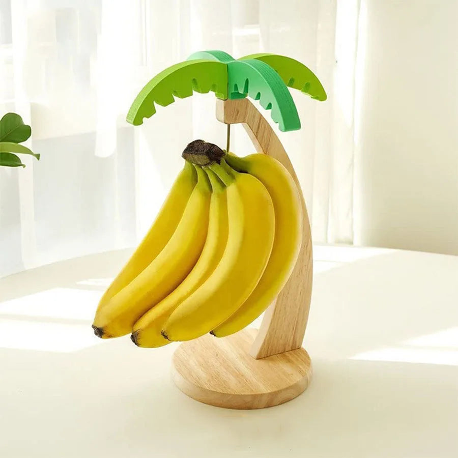Hængende Bananstativ – Træfrugtholder
