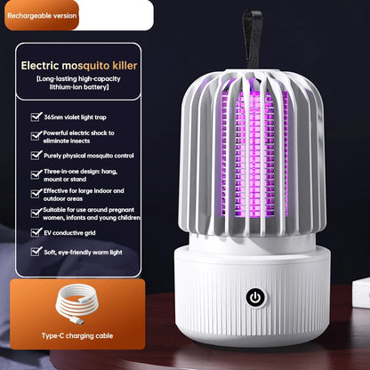 Genopladelig UV Myggedræber Lampe