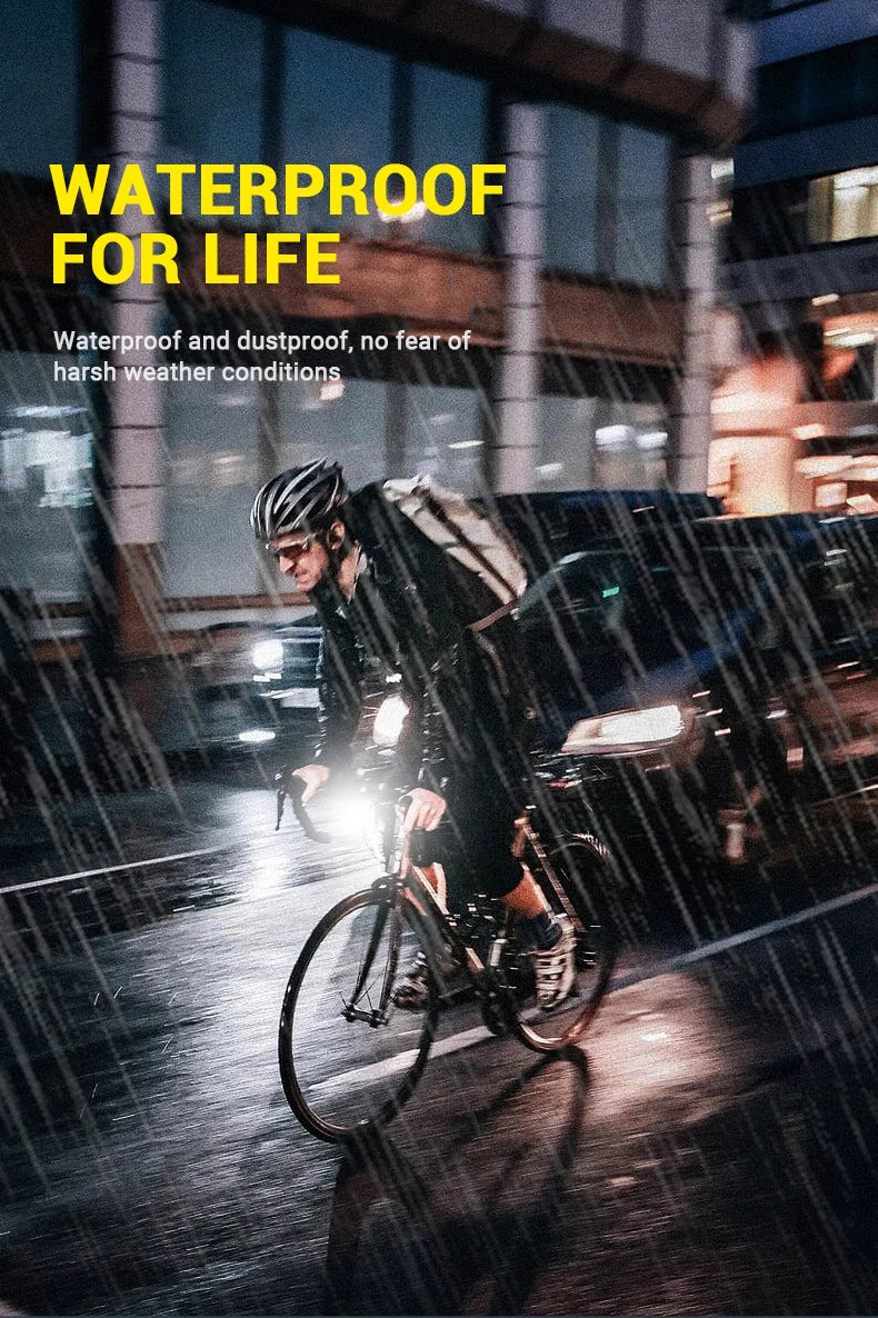 USB Genopladelig LED Cykelforlygte