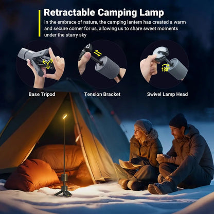 USB Genopladelig LED Camping Lantern