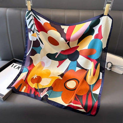 Silke Satin Tørklæde til Kvinder