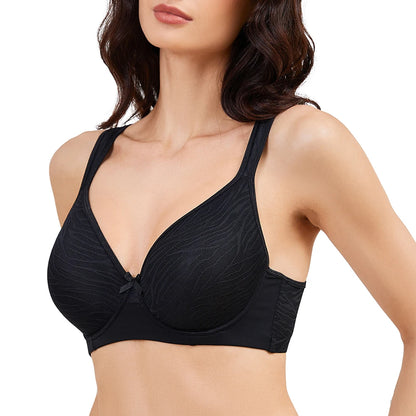 Plus Size Uforet Blonde BH med Støtte