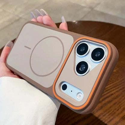 Stødsikkert MagSafe-Silikoneetui til iPhone 11–17