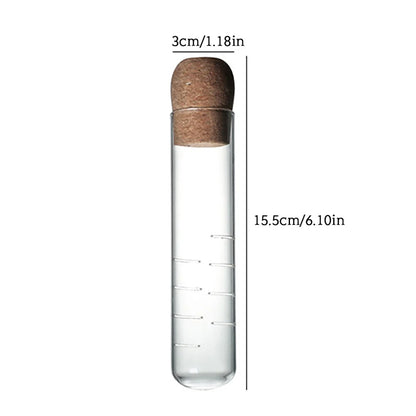 Teinfuser i Glas med Korklåg