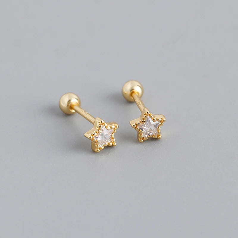 925 Sterling Sølv Mode Øreringe