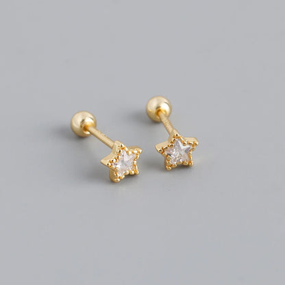 925 Sterling Sølv Mode Øreringe