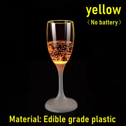 LED Champagne Festlys Glas