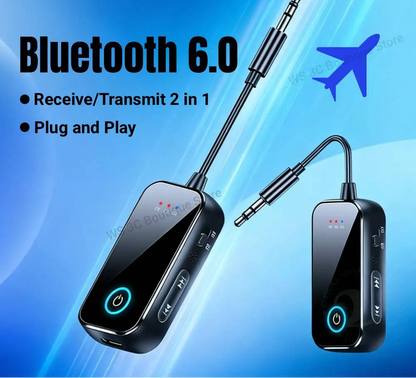 2-i-1 Bluetooth Transmitter og Receiver med AUX