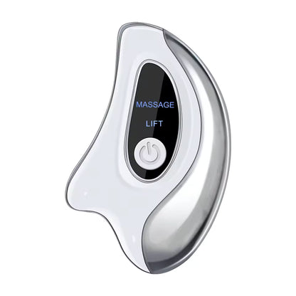 Elektrisk Gua Sha Ansigts- & Nakkemassager – Løfter, Opstrammer & Fornyende Pleje