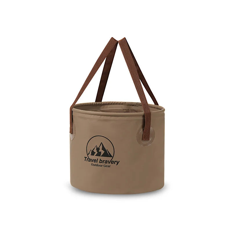 Foldbar Vandtæt Spand til Bilvask og Camping (5L/10L/20L)