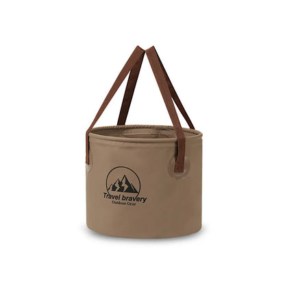 Foldbar Vandtæt Spand til Bilvask og Camping (5L/10L/20L)