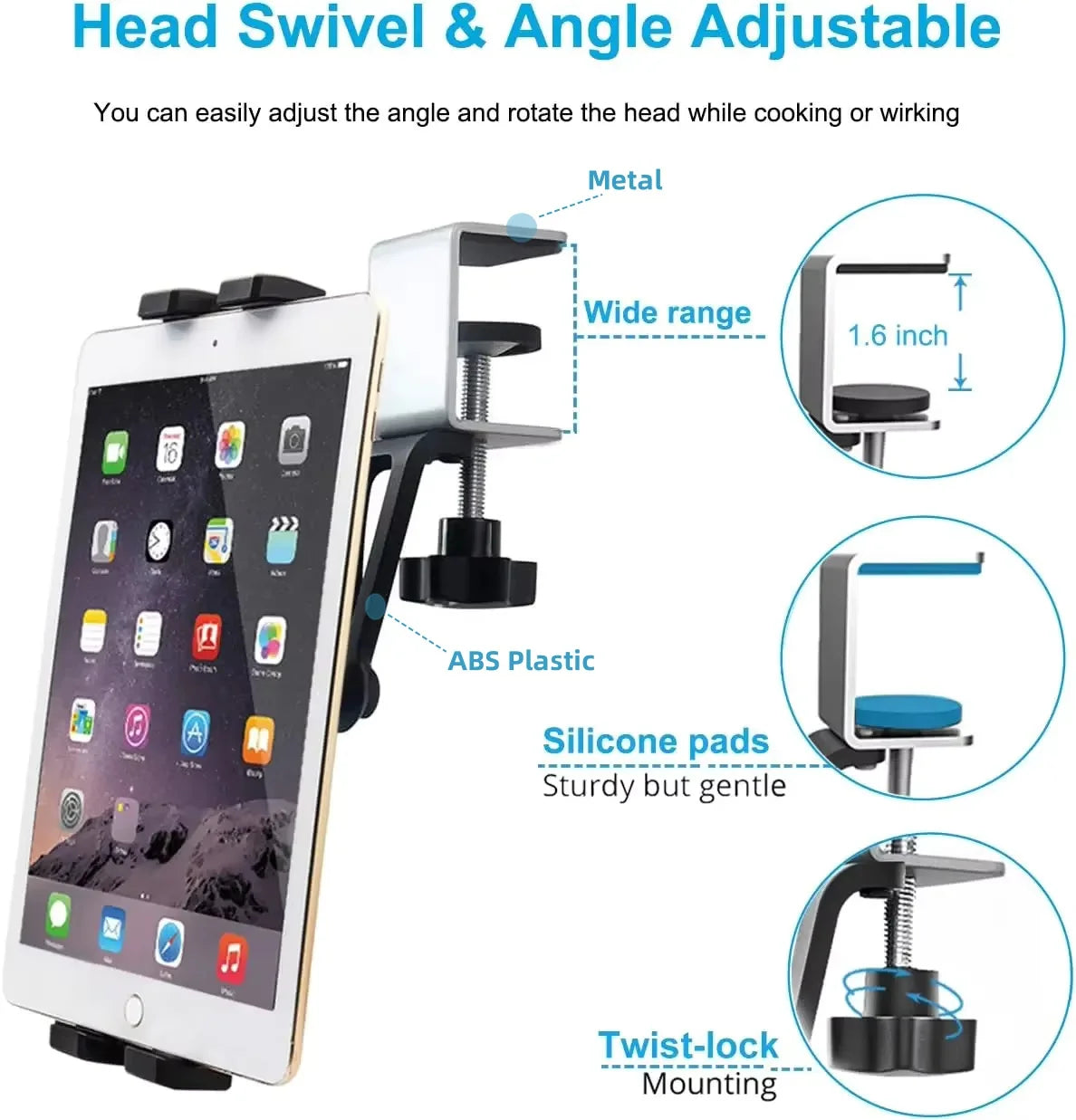 Universal Telefon- og Tabletholder til Underskab