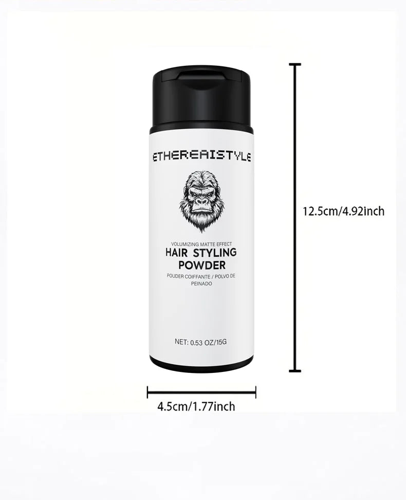 Hårvolumenpulver til Mænd og Kvinder