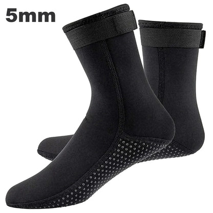 Neopren Dykkerstrømper 3mm 5mm Varme Skridsikre