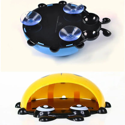 Mariehøne Tandbørsteholder med Sugekop