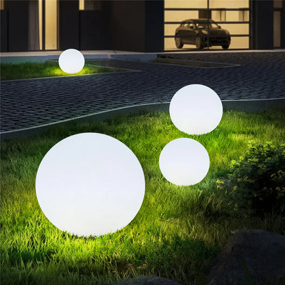 Genopladelig Vandtæt LED-Havekuglelampe