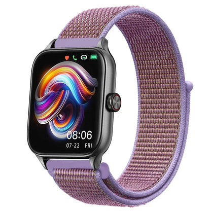 Nylonløkke Urrem til Amazfit, Samsung, Huawei, Xiaomi, Garmin