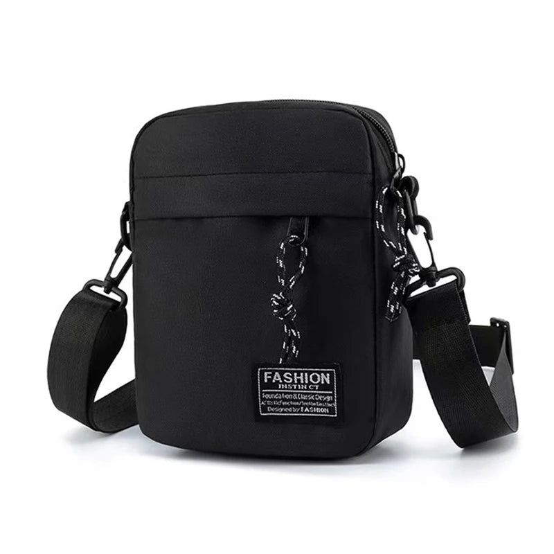 Casual Crossbody Taske i Nylon til Herre