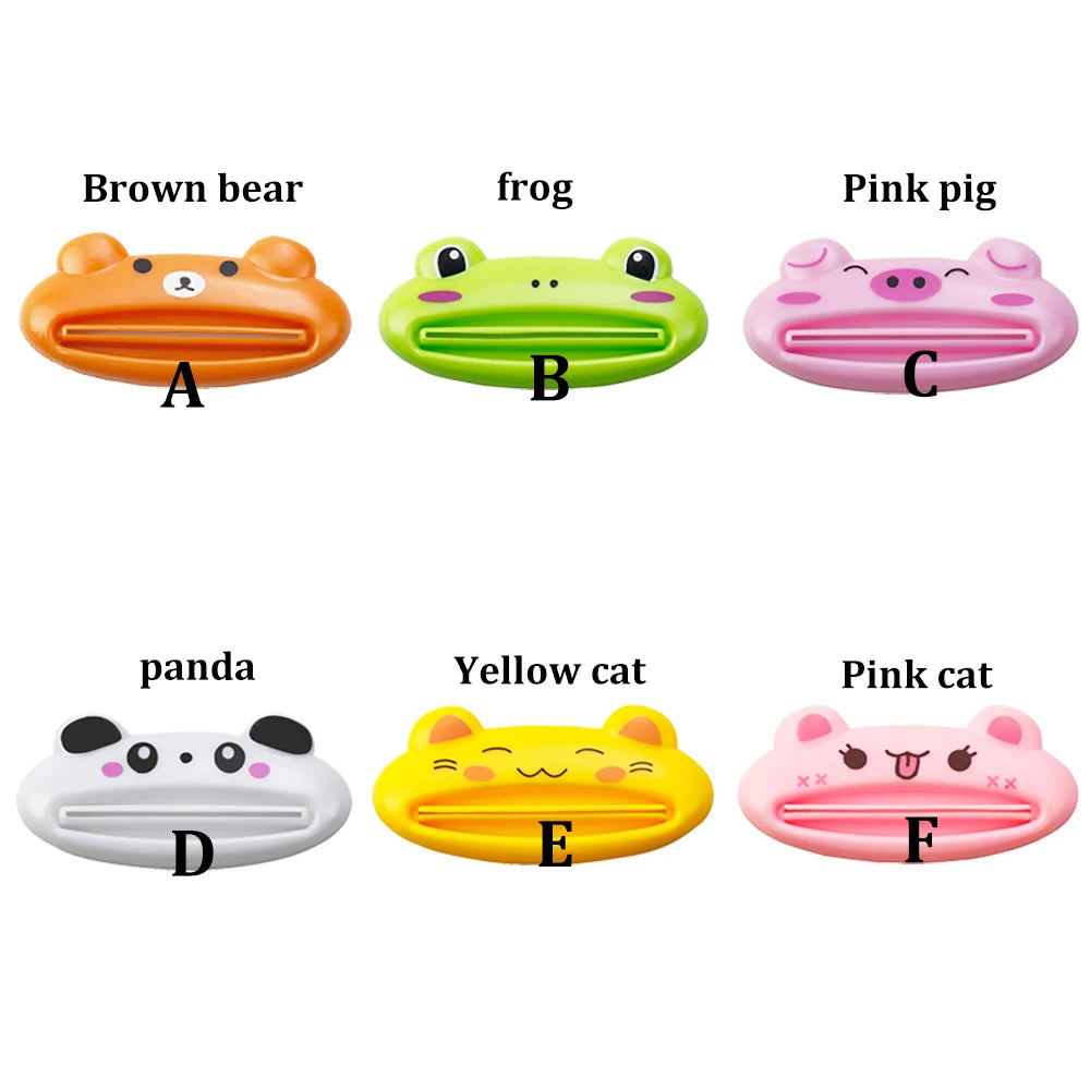 Tegneserie Dyr Tandpasta- og Kosmetikpresser