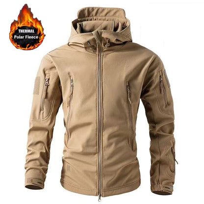 Varm Udendørsjakke til Herrer (M–5XL)