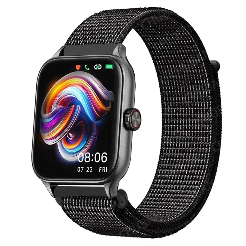 Nylonløkke Urrem til Amazfit, Samsung, Huawei, Xiaomi, Garmin