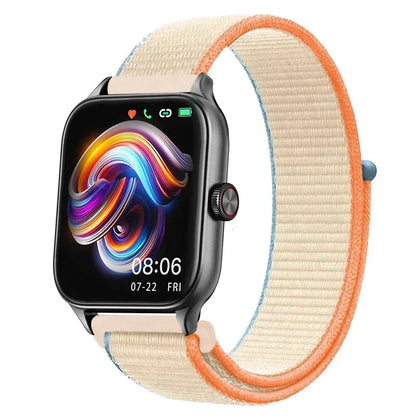 Nylonløkke Urrem til Amazfit, Samsung, Huawei, Xiaomi, Garmin