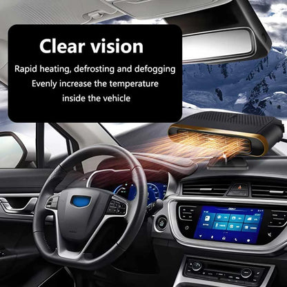 200W 12V Bilvarmer Ventilator Vinduesafdugning