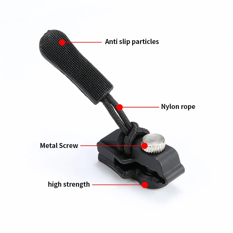 Universal Aftageligt Metal Lynlås Reparationssæt