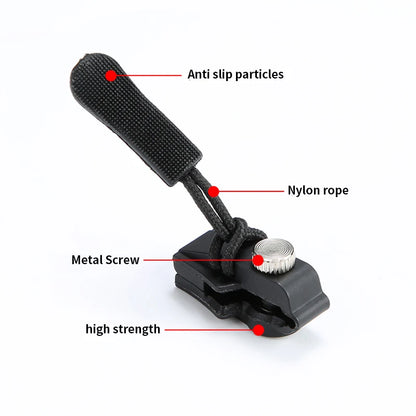 Universal Aftageligt Metal Lynlås Reparationssæt